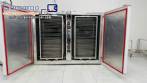 Horno deshidratador de acero inoxidable con 120 bandejas