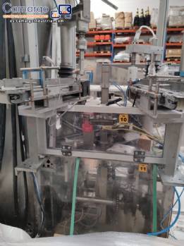 L�nea para el llenado de productos en polvo en botellas r�gidas Optima