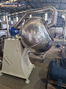 Grageas de acero inoxidable con recipiente de 100 kg Incapri