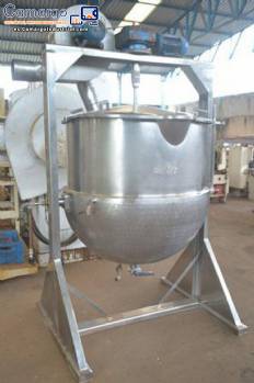 Cocina industrial para dulces 800 L Biasinox