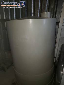 Dep�sito industrial de pl�stico Grabe 2000 L fabricado en pol�mero de polipropileno
