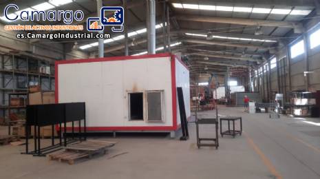 Gabinete y horno para pintar y secar Deltec Erzinger