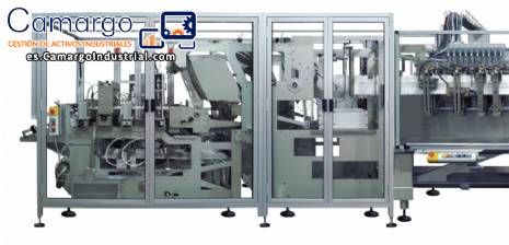 Formaci�n y llenado de ladrillo bolsa Volpak