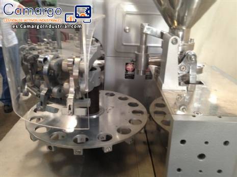 Envasado semiautom�tico de tubos cosm�ticos Meteor