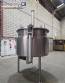 Reactor/agitador de tanque mezclador con camisa de acero inoxidable KROMA de 1800 litros