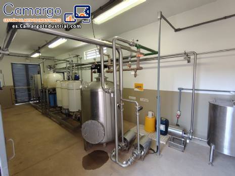 Sistema de purificacin de agua por smosis inversa Despurifil, 8.000 litros por hora