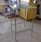 Mesa de acero inoxidable 800 mm x 800 mm