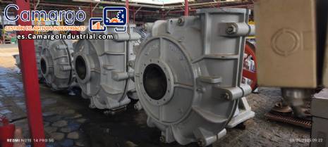 Bomba centrfuga para lodos, minerales, arena, lodo y productos pesados, Weir Warman