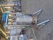 Olla de gas con camisa basculante de acero inoxidable de 100 litros