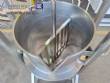 Olla de gas con camisa basculante de acero inoxidable de 100 litros