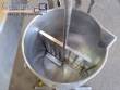 Olla de gas con camisa basculante de acero inoxidable de 100 litros