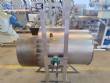 Olla de gas con camisa basculante de acero inoxidable de 100 litros