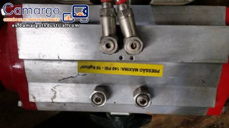 V�lvula de bola y control neum�tico MGA