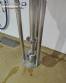 Mezclador agitador de turbina de acero inoxidable, 25 HP