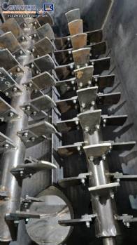 Mezcladora/trituradora/desagregadora de acero, 20 CV, 1,5 toneladas.