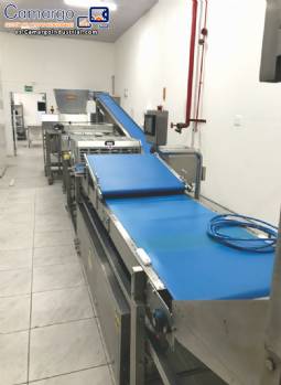 L�nea para la fabricaci�n de masas de pizza Panitec