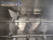 Mezclador interno de paletas de acero inoxidable con 2 ejes