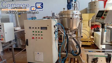 Procesador de alimentos al vaco universal en acero inoxidable