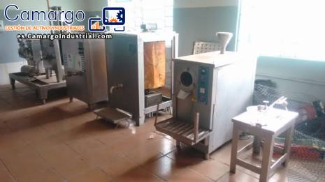 L�nea para producci�n de helados de pasta R.Camargo