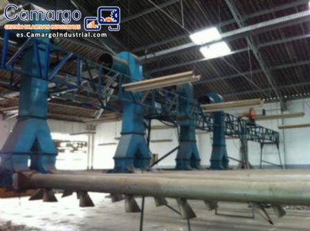 T�nel de calefacci�n con calor�fico