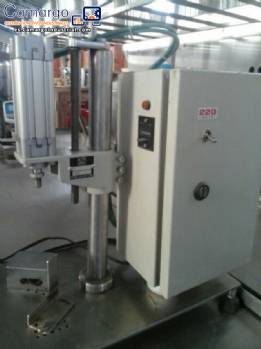 Taponadora electroneum�tica semiautom�tica de acero inoxidable de Km M�quinas