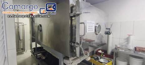 Liofilizador, m�quina liofilizadora de acero inoxidable con capacidad para 50 kg a 60 kg.