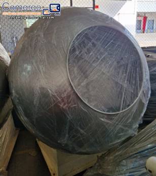 M�quina de recubrimiento de acero inoxidable, 150 kg por hora.