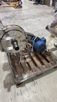 Molino de martillos de acero inoxidable, marca Vieira, 7,5 CV.