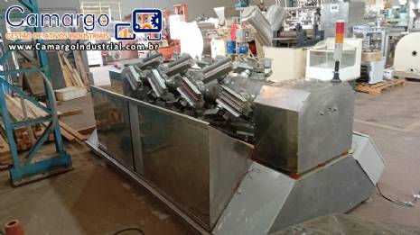 Centrfuga de acero inoxidable para huevos de chocolate de Pascua 28 libros NKS