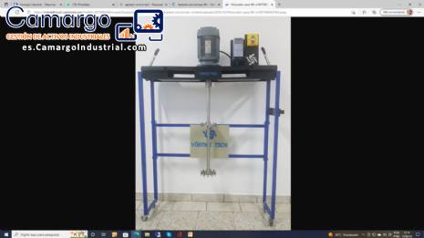 Agitador mezclador con soporte de PP Agitador mezclador con soporte de PP