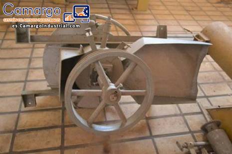 Cortadora de patatas ondulada con 8 sectores de corte Inbramaq Cortadora de patatas ondulada con 8 sectores de corte Inbramaq