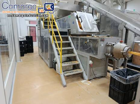 Extrusora de jabón Mazbra Tech de 1500 kg/h Extrusora de jabón Mazbra Tech de 1500 kg/h