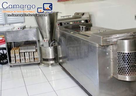 Máquinas para la producción de helados y paletas heladas. Máquinas para la producción de helados y paletas heladas.