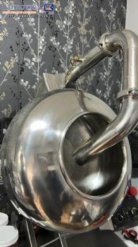 Marmita de acero inoxidable de sobremesa con revestimiento liso, 5 litros, marca de calidad, con inflador. Marmita de acero inoxidable de sobremesa con revestimiento liso, 5 litros, marca de calidad, con inflador.