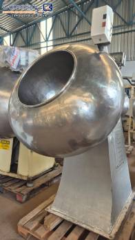 Sartén Incapi de acero inoxidable con revestimiento liso de 250 litros Sartén Incapi de acero inoxidable con revestimiento liso de 250 litros